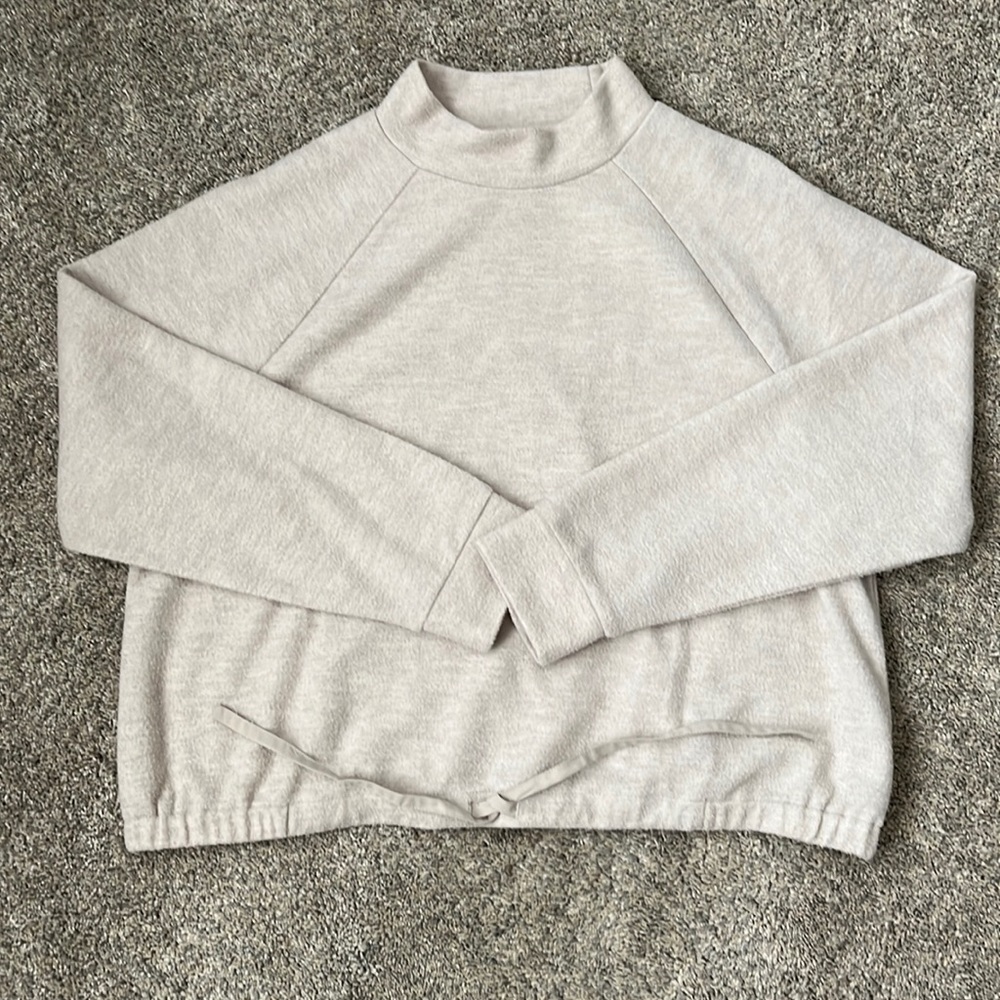 Prologue cream sweater top with matching bottoms